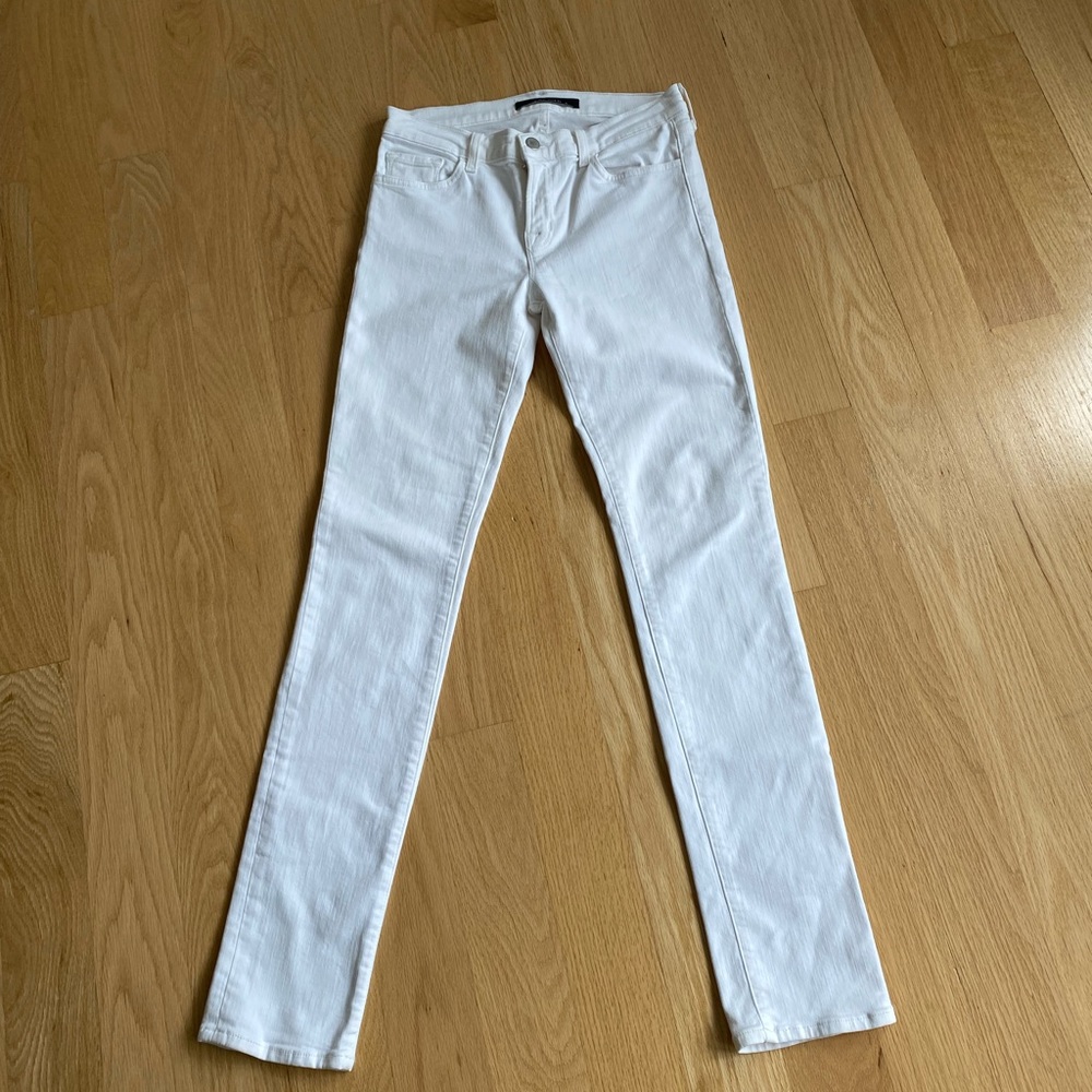 J BRAND  White Jeans